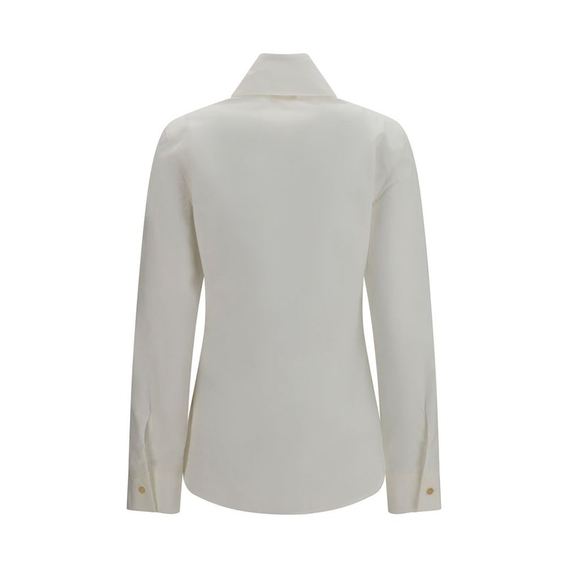 White Cotton Dress Shirt