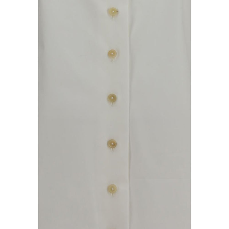 White Cotton Dress Shirt