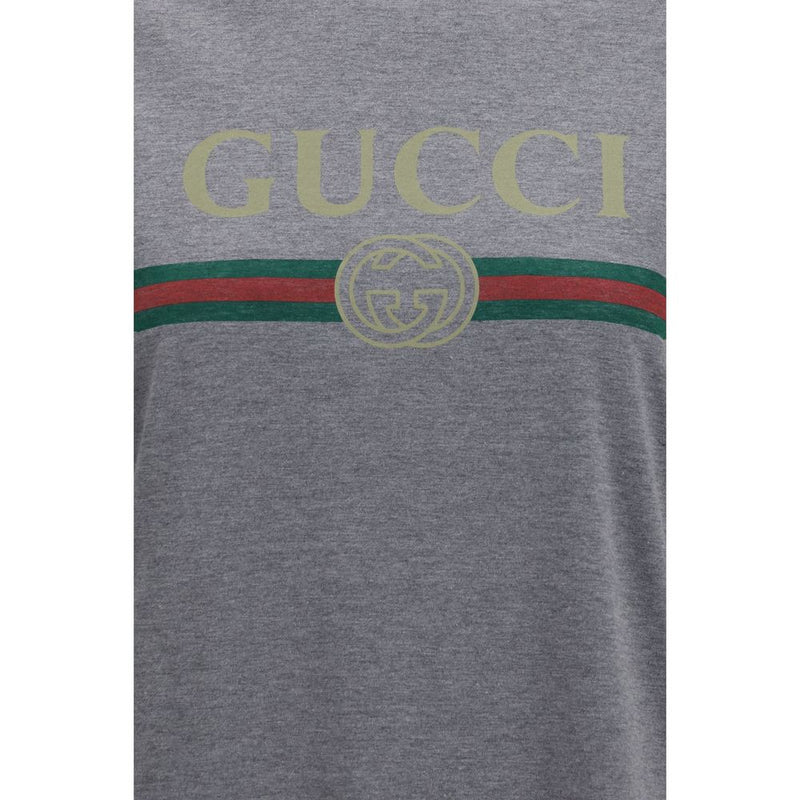 Gray Cotton T-Shirt