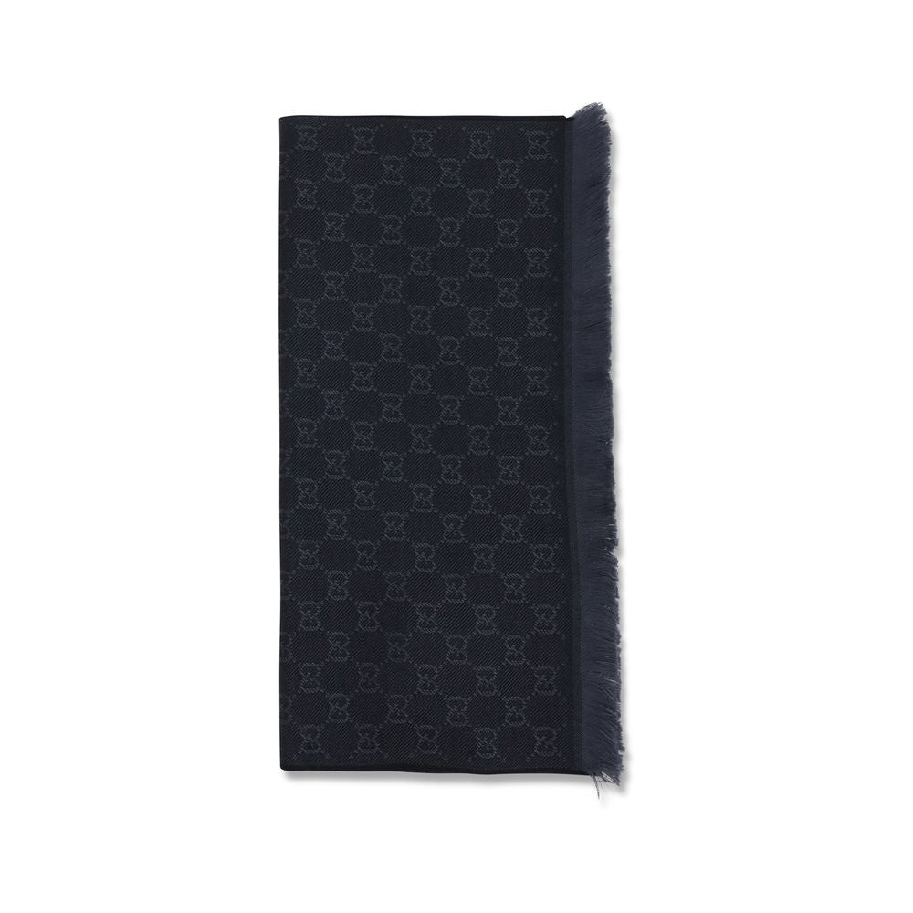 Black Wool Scarf