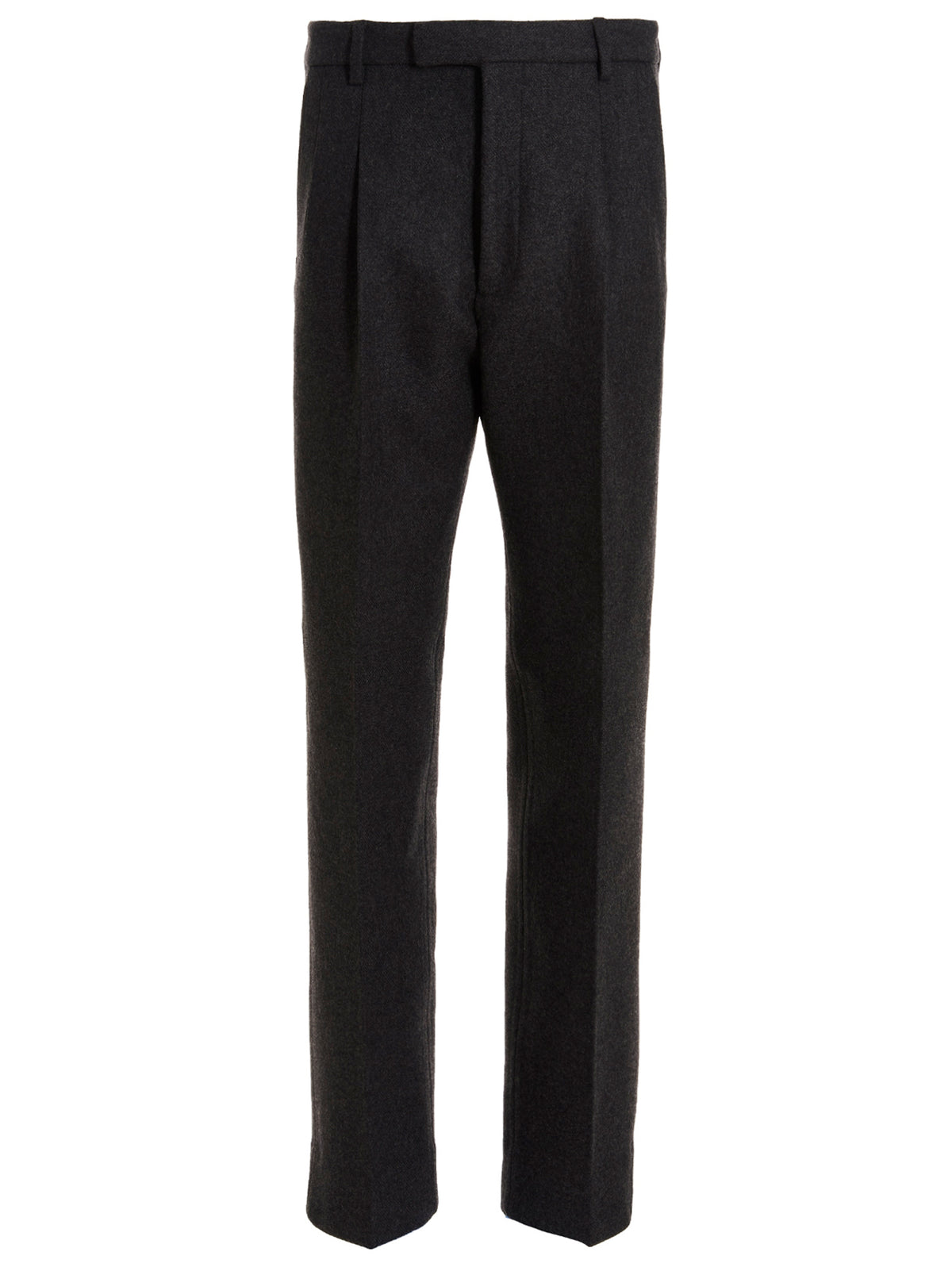 Gray Wool Dress Pants