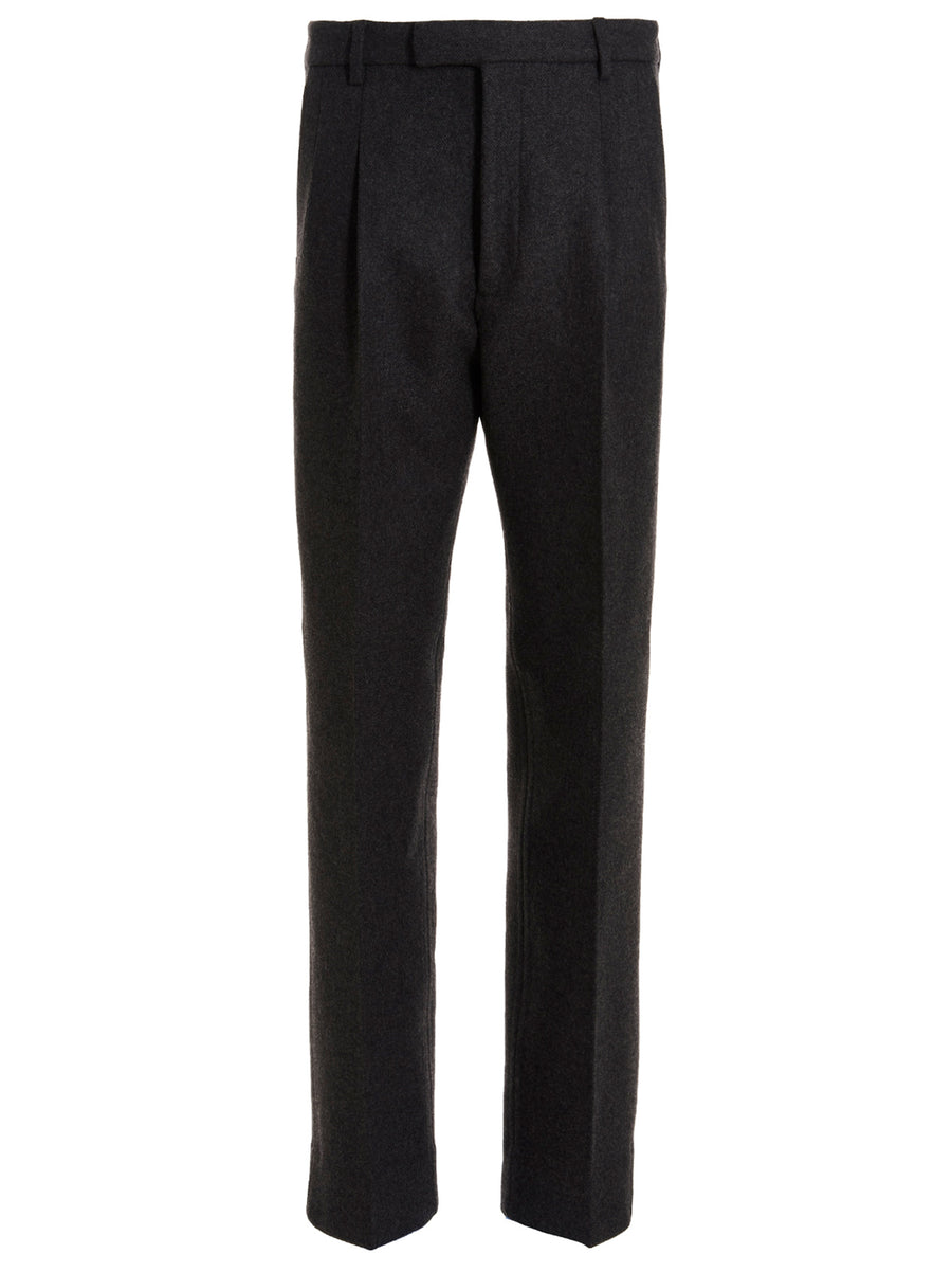 Gray Wool Dress Pants