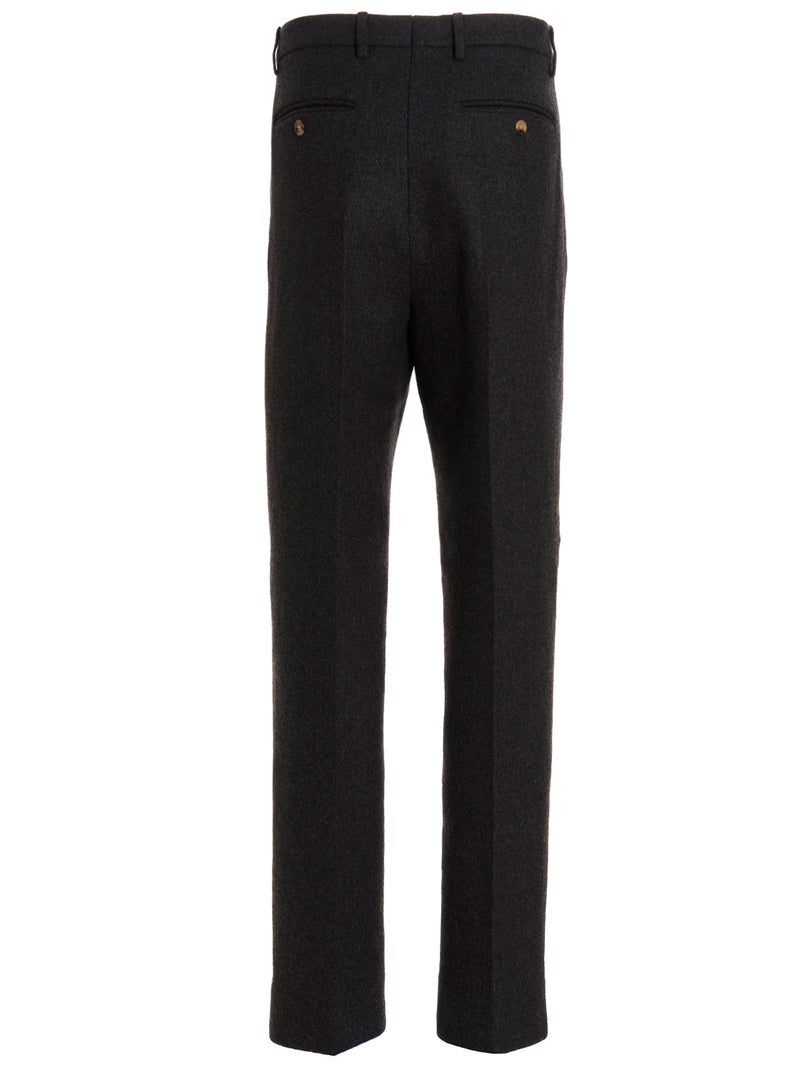 Gray Wool Dress Pants