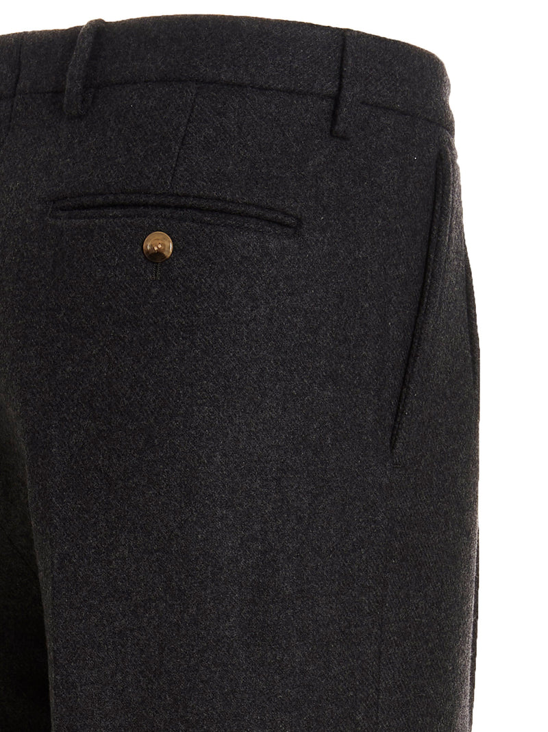 Gray Wool Dress Pants