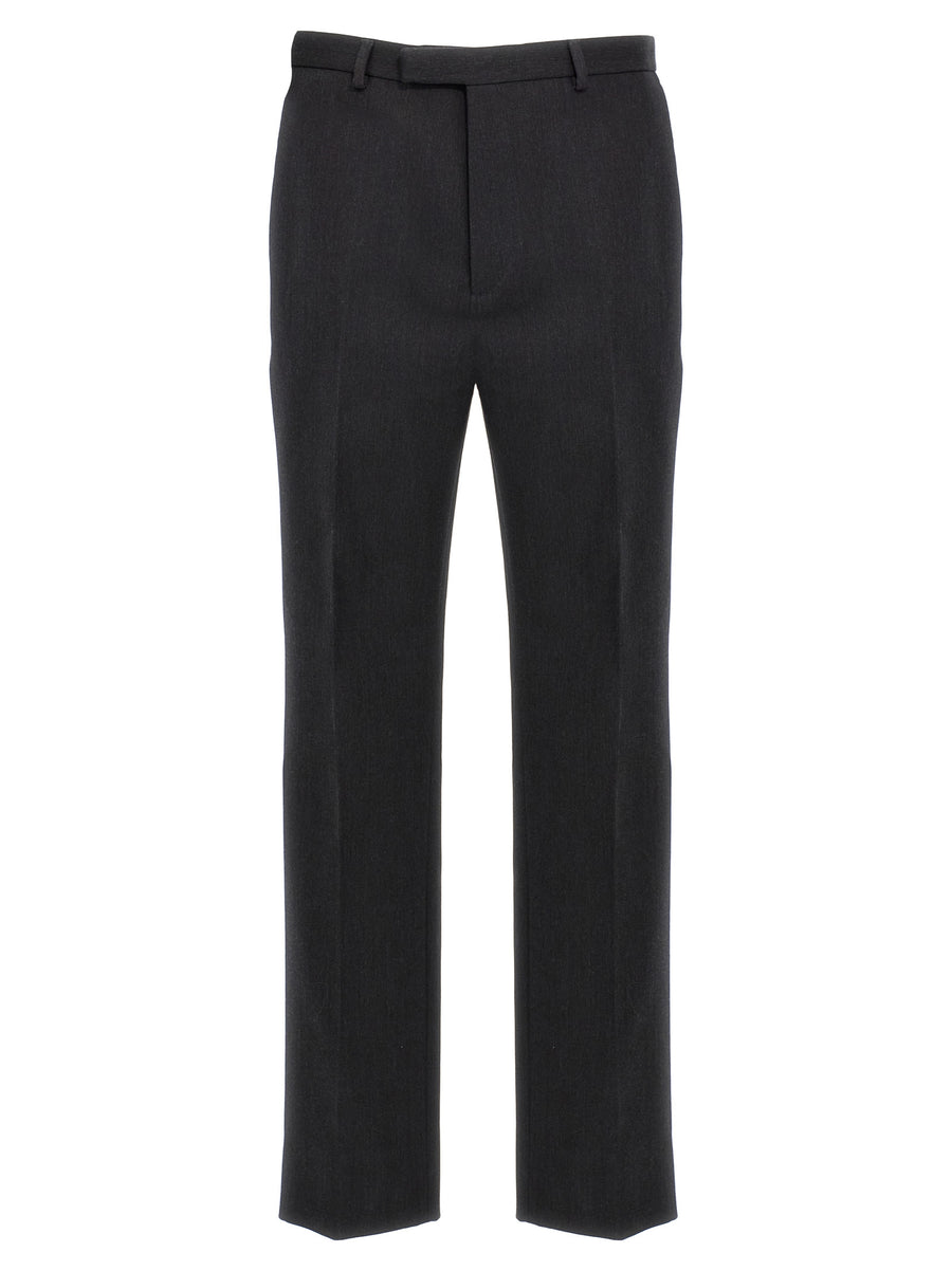 Gray Wool Dress Pants