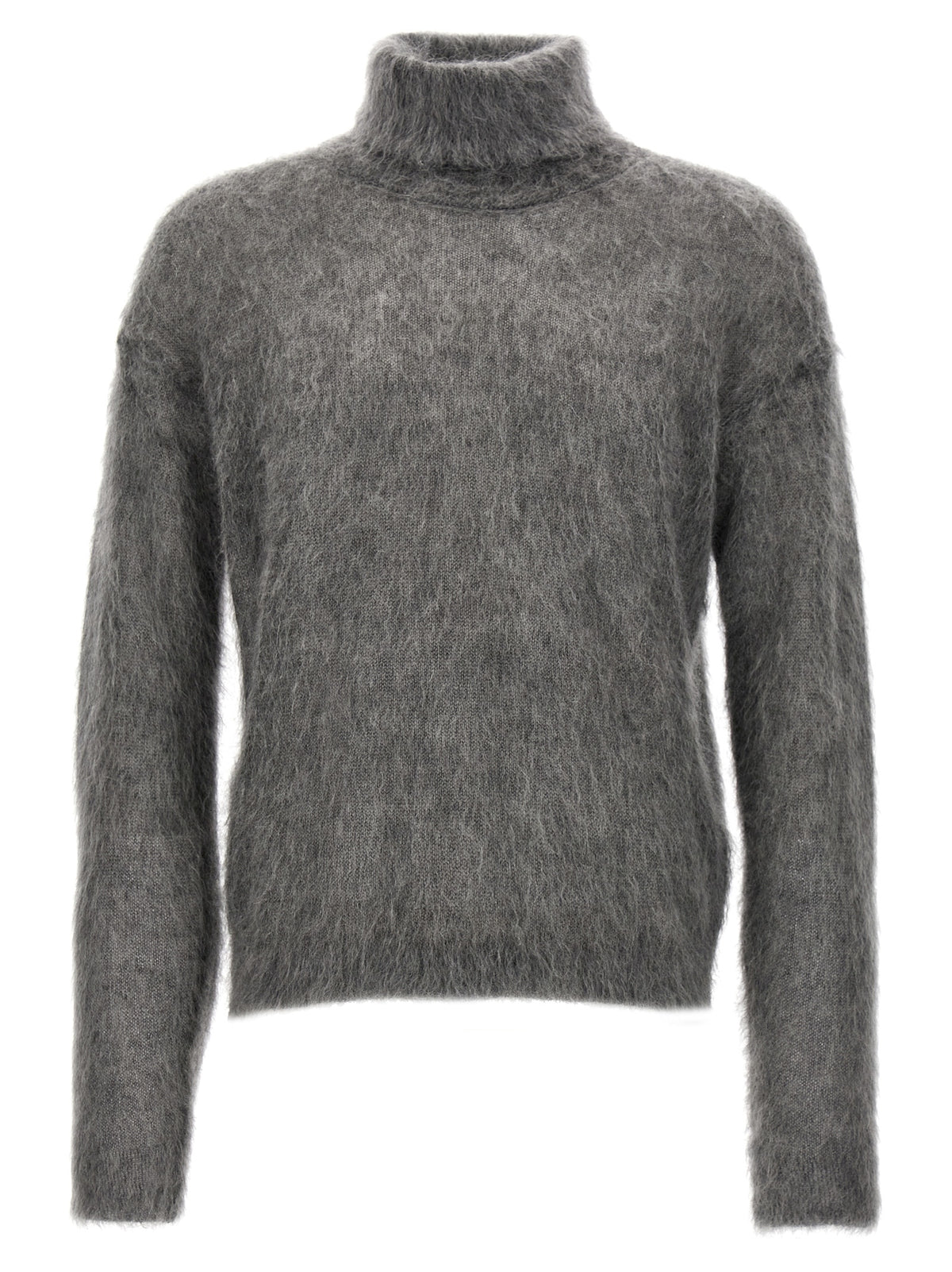 Gray Wool Cardigan