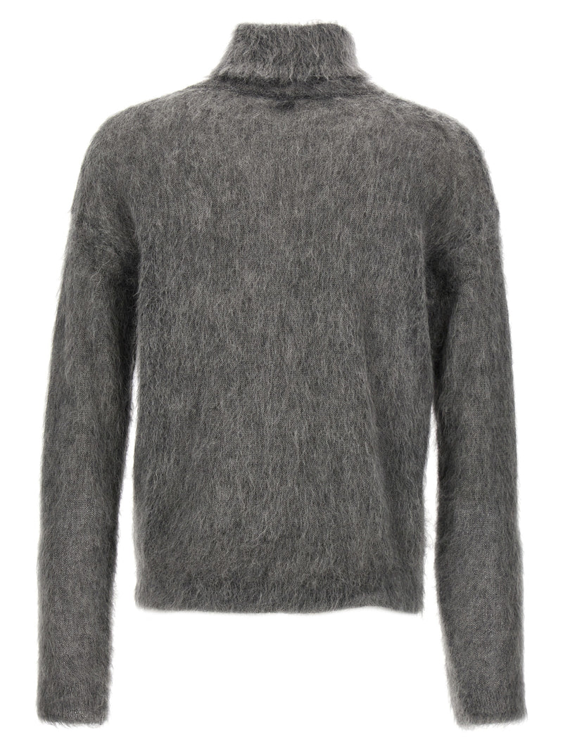 Gray Wool Cardigan