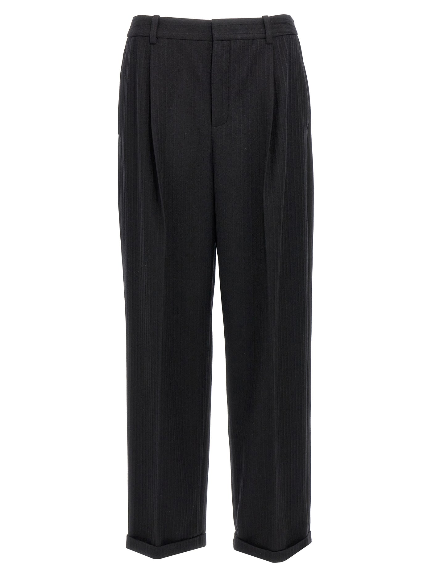Black Wool Dress Pants