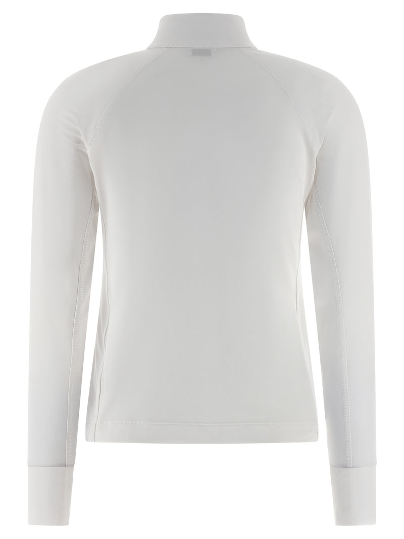 White Polyamide Cardigan