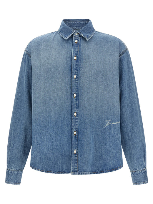 Blue Cotton Blouse