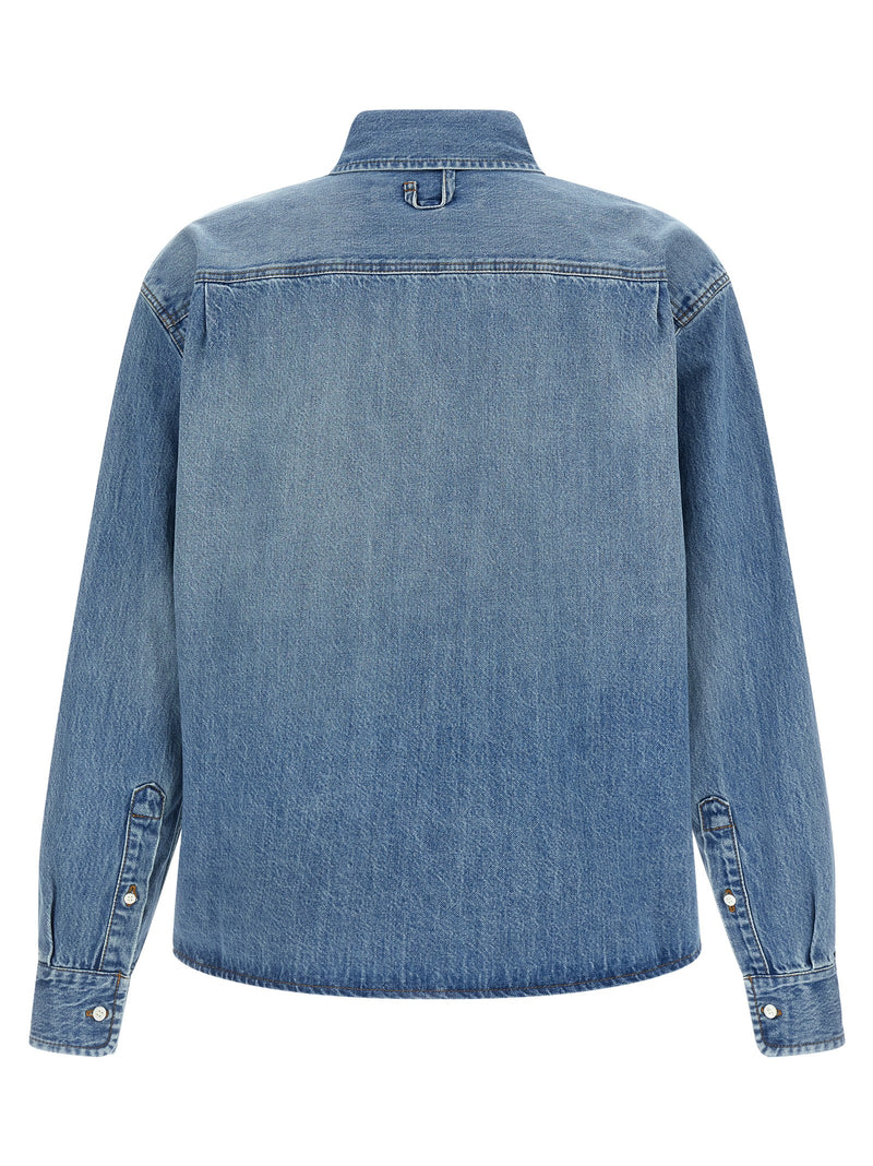 Blue Cotton Blouse