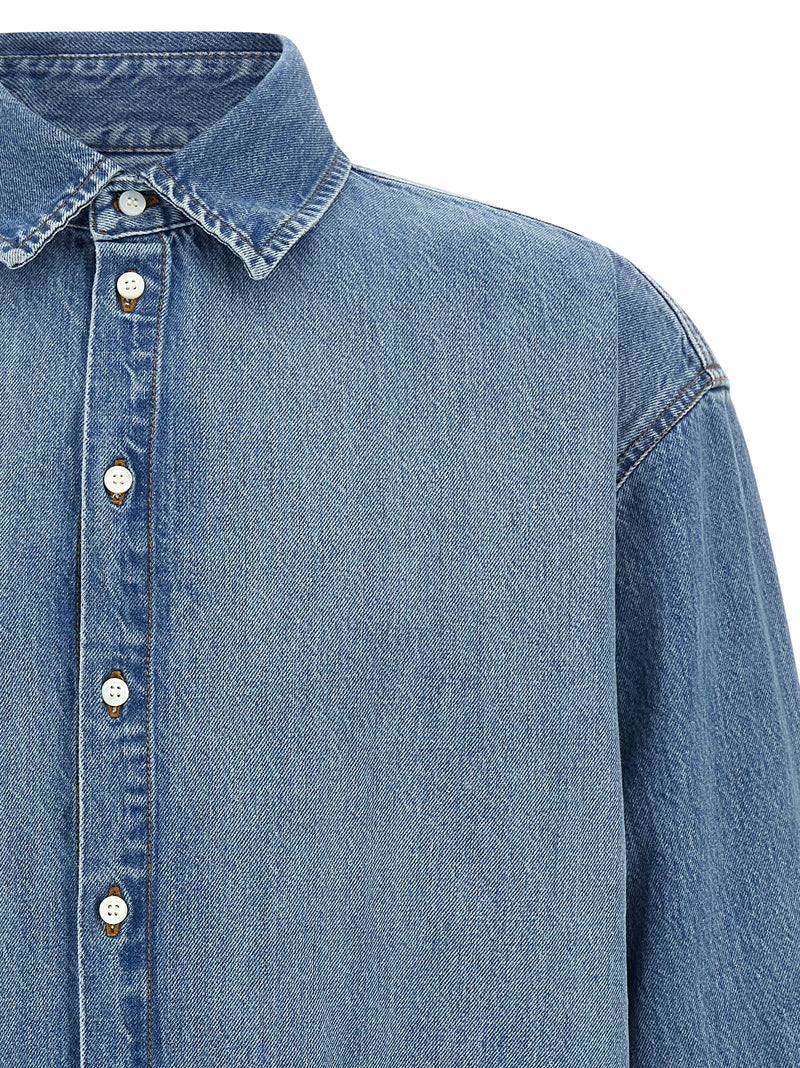Blue Cotton Blouse