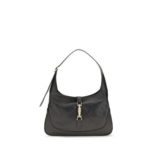Black Goatskin Shoulder Bag