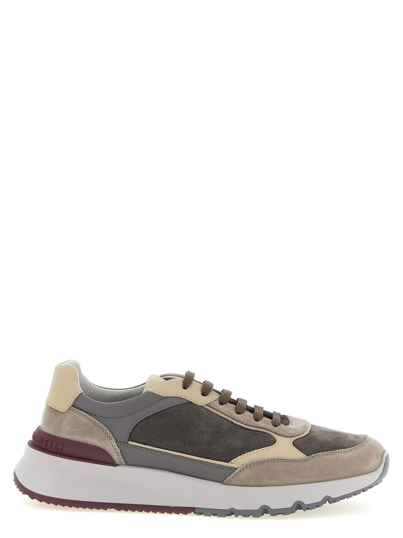 Multicolor Calfskin Athletic Sneakers