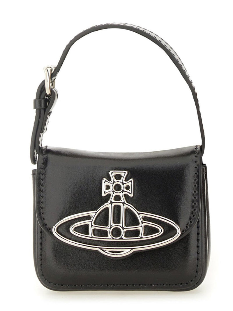 Vivienne Westwood Linda Mini Bag — Black Cow Leather