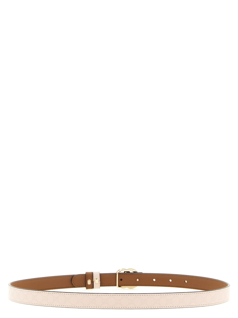 Multicolor Calfskin Thin Belt