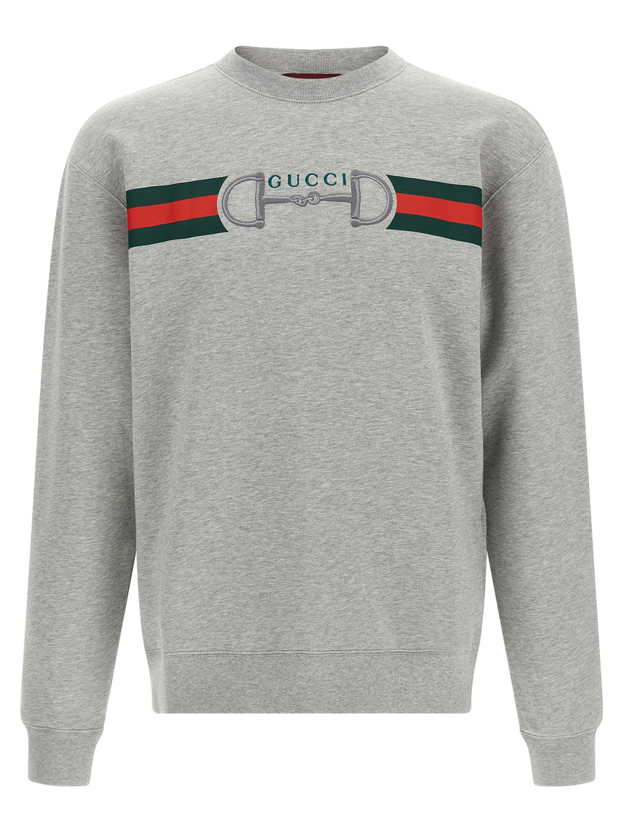 Gray Cotton Sweatshirt
