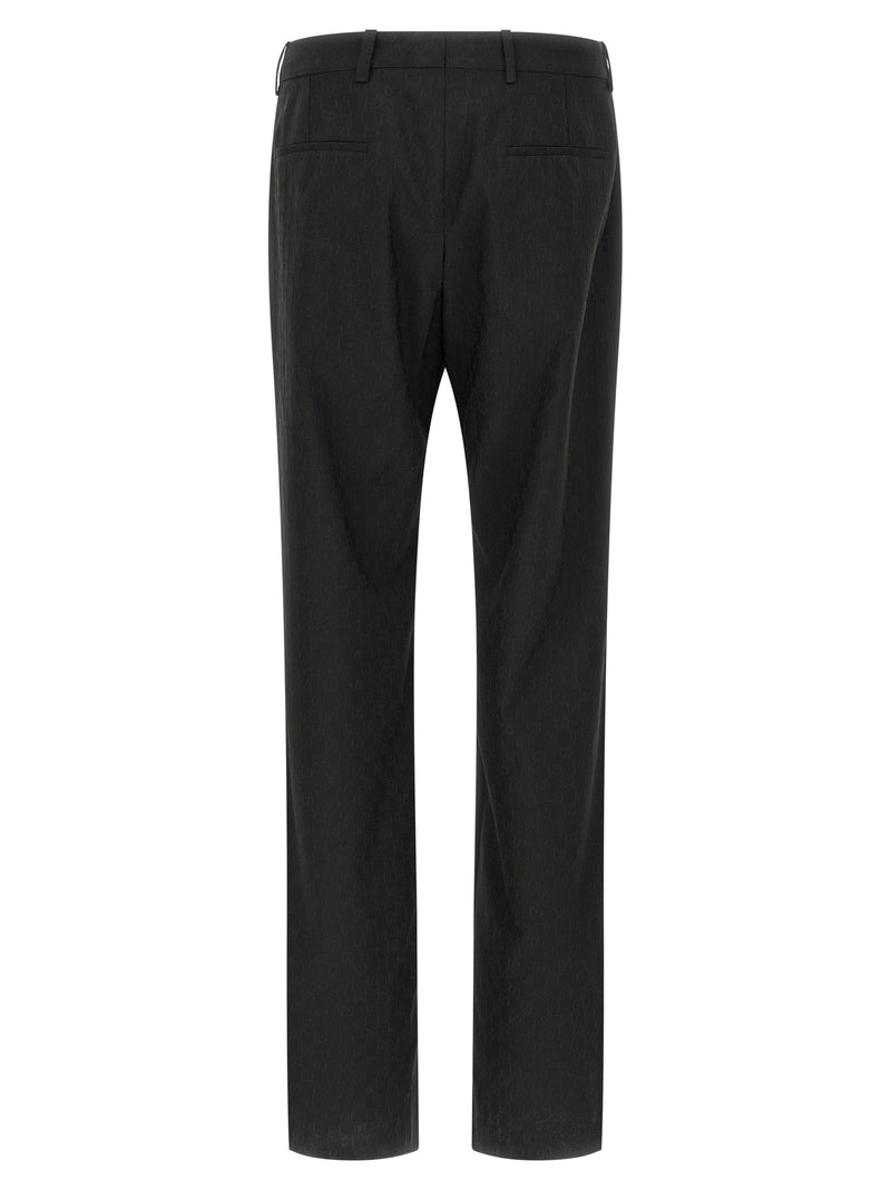Black Polyester Dress Pants