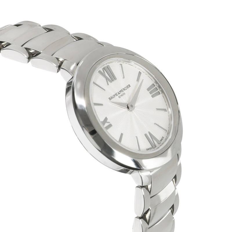 Baume & Mercier Promesse Moa10157 Womens Watch Stainless Steel Silver Wrist