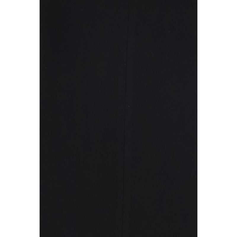 Black Viscose Casual Dress