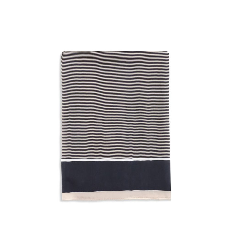 Blue Silk Scarf