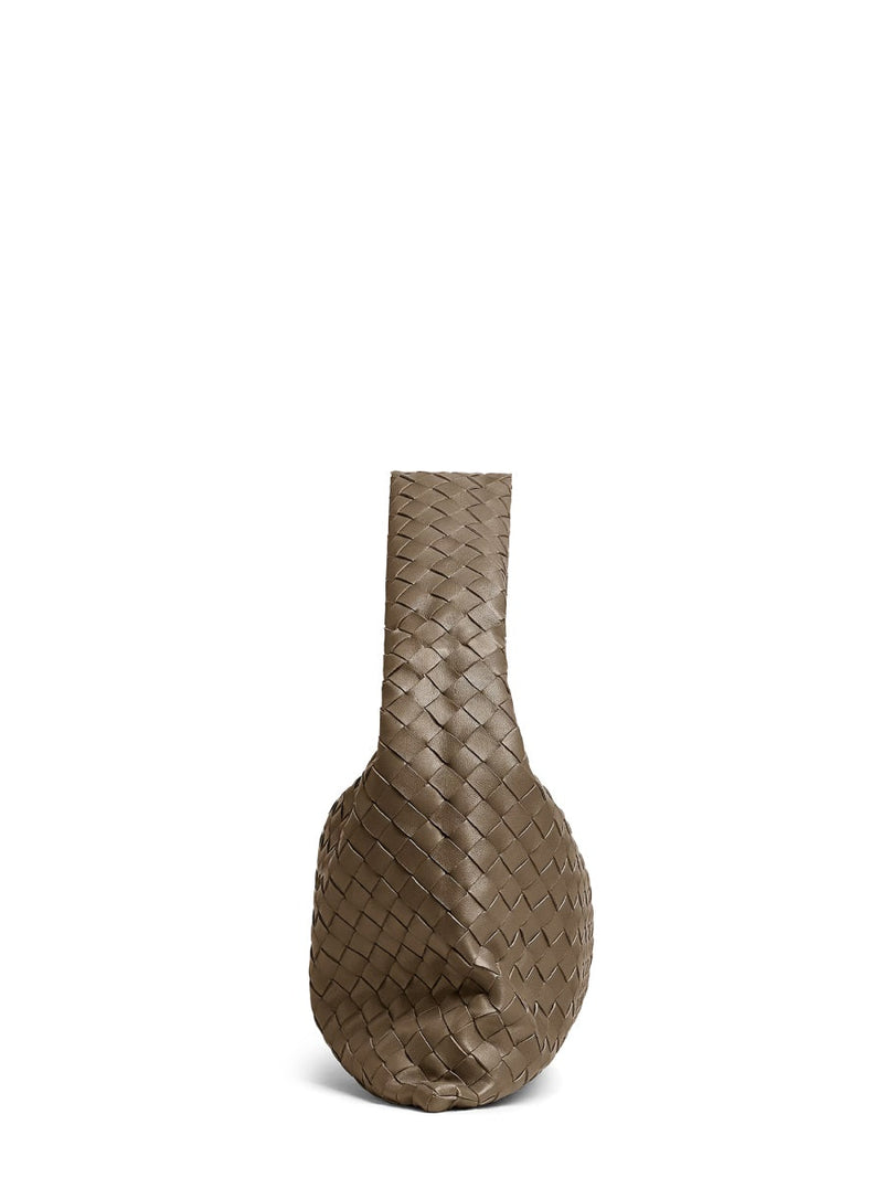 Bottega Veneta Hop Shoulder Bag — Beige Main: Calfskin