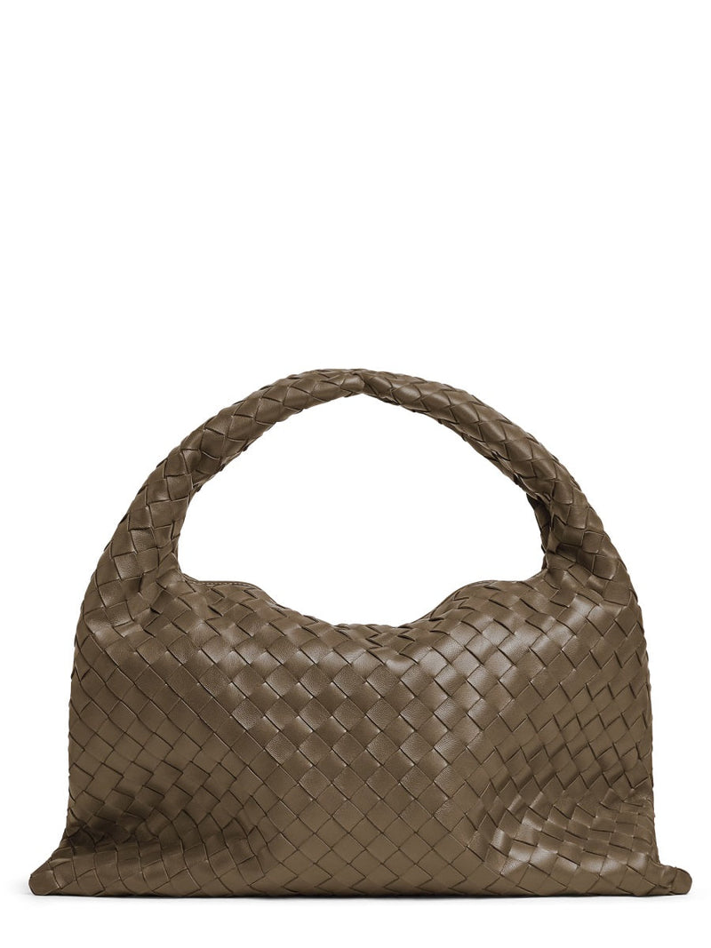 Bottega Veneta Hop Shoulder Bag — Beige Main: Calfskin