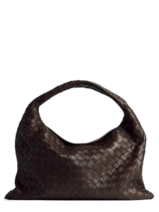 Bottega Veneta Shoulder Bag — Brown Leather