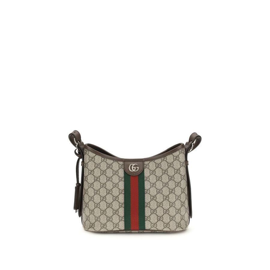 Beige Fabric Handbag