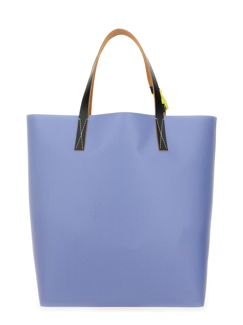 Marni Tote Bag — Azure Polyurethane Polyester