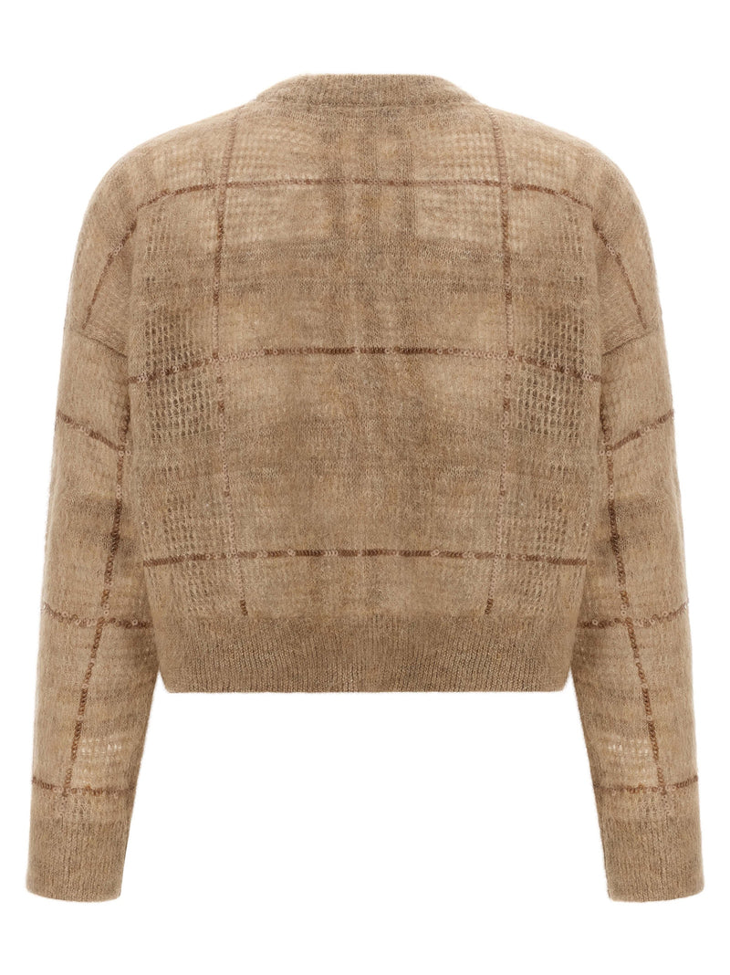 Beige Wool Cardigan