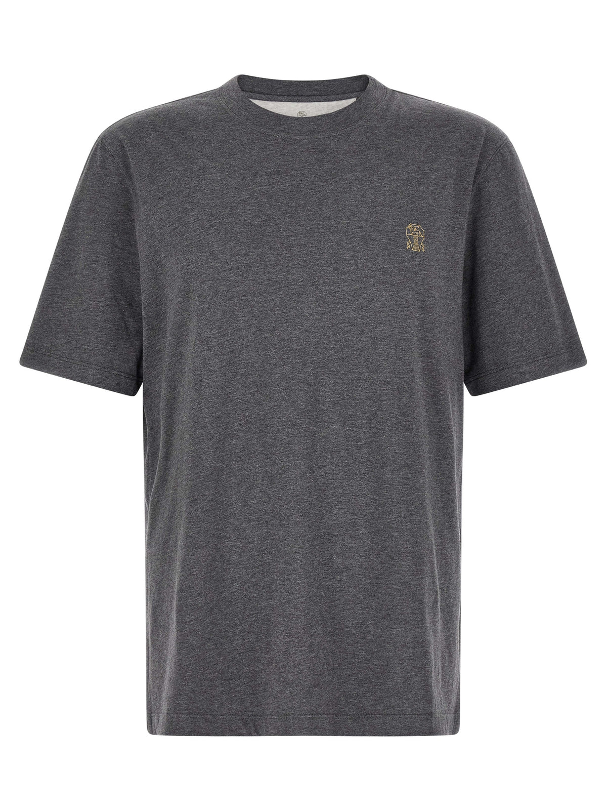 Gray Cotton T-Shirt