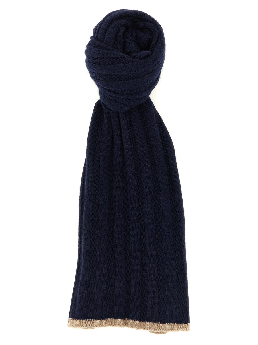 Blue Cashmere Scarf