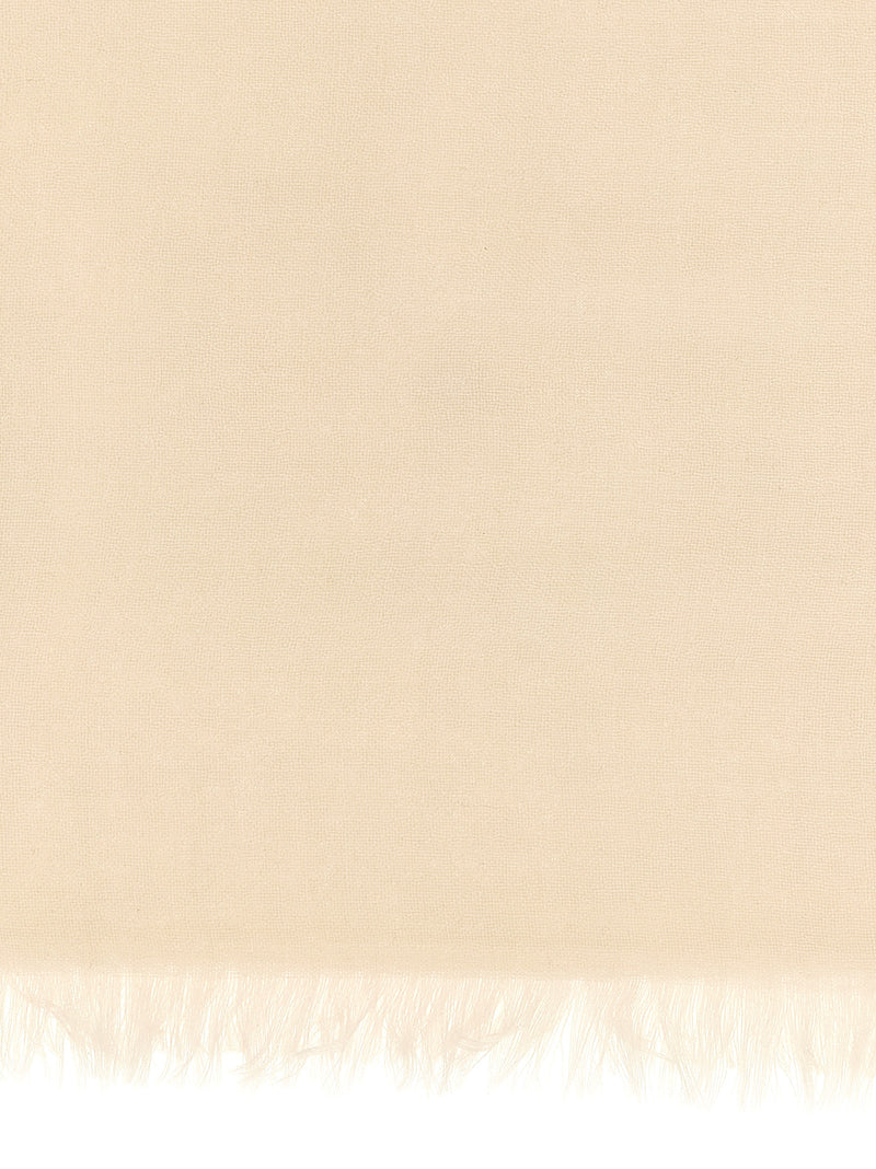 Beige Cashmere Scarf