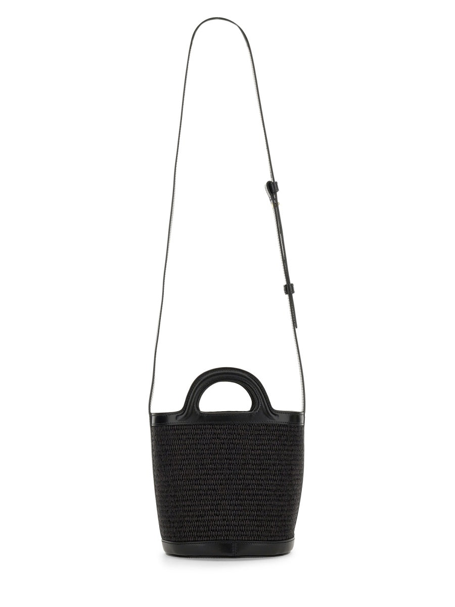 Marni Tropicalia Mini Bag — Black Body: Cotton