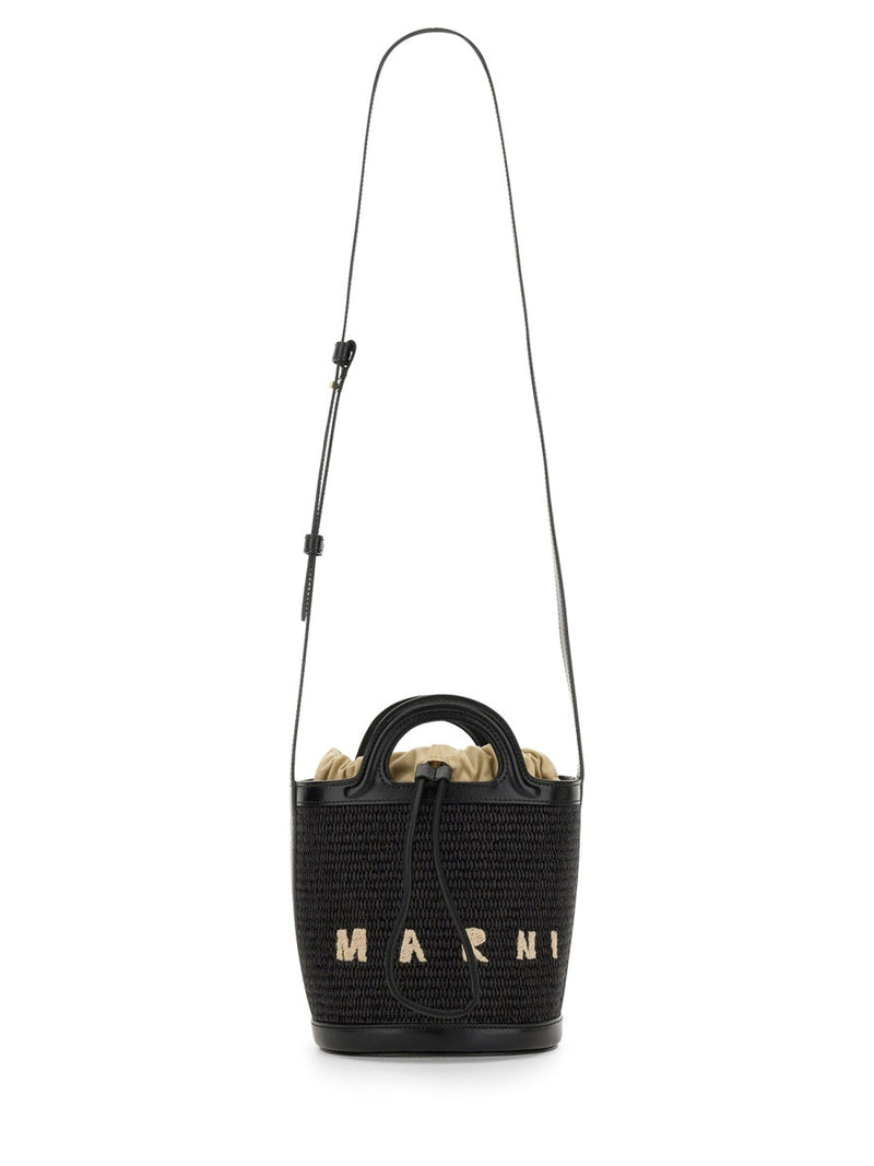 Marni Tropicalia Mini Bag — Black Body: Cotton
