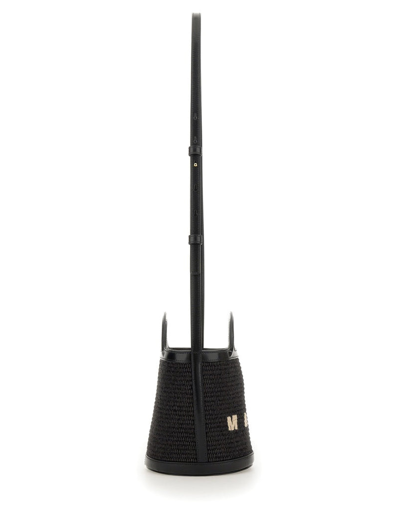 Marni Tropicalia Mini Bag — Black Body: Cotton