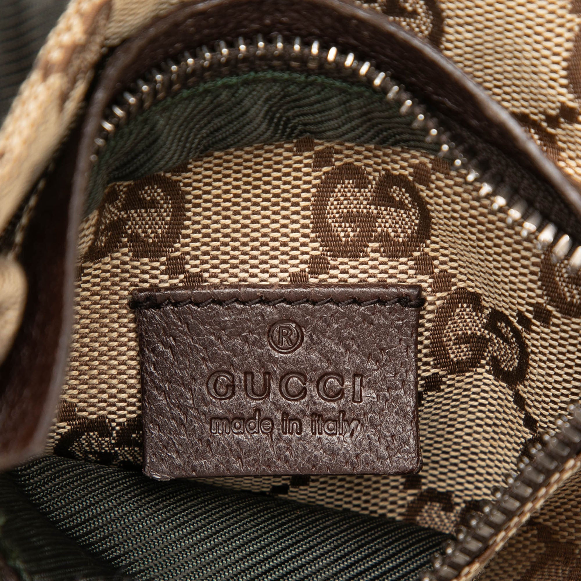 GG Canvas Double Pocket Belt Bag - Image 5