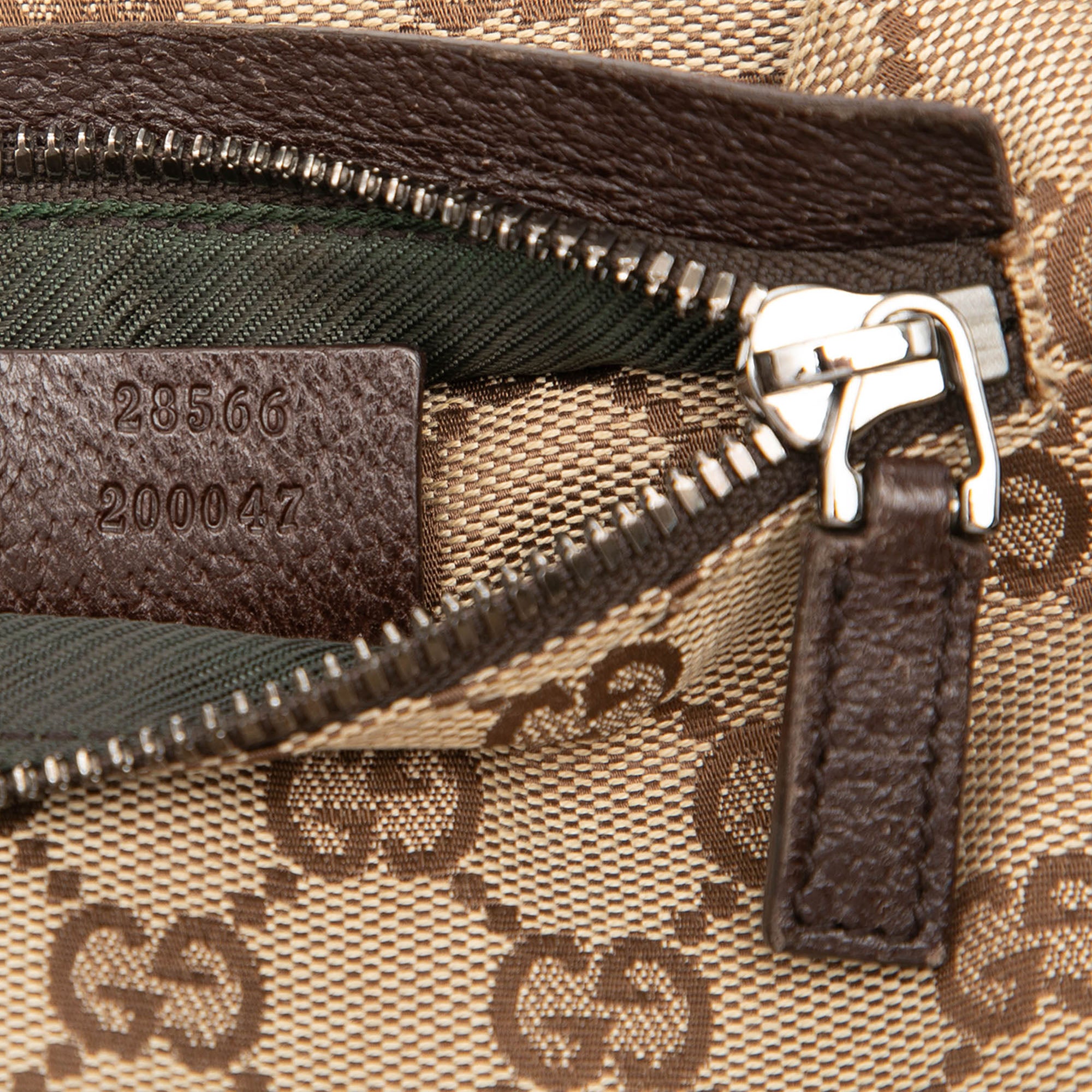 GG Canvas Double Pocket Belt Bag - Image 6