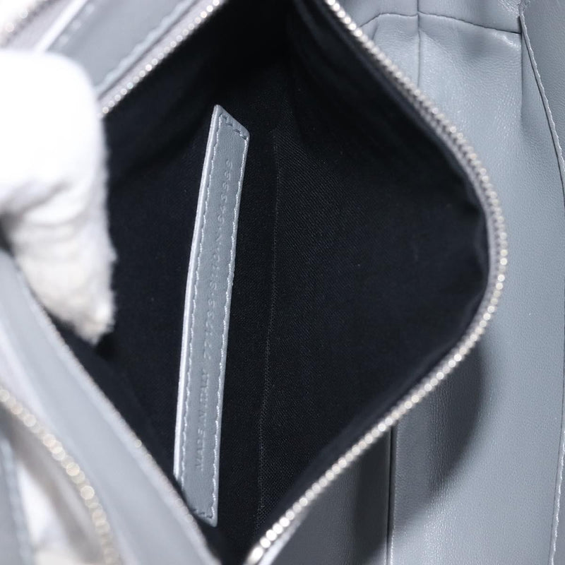 Balenciaga Mary Kate Sling Leather Silver Bag