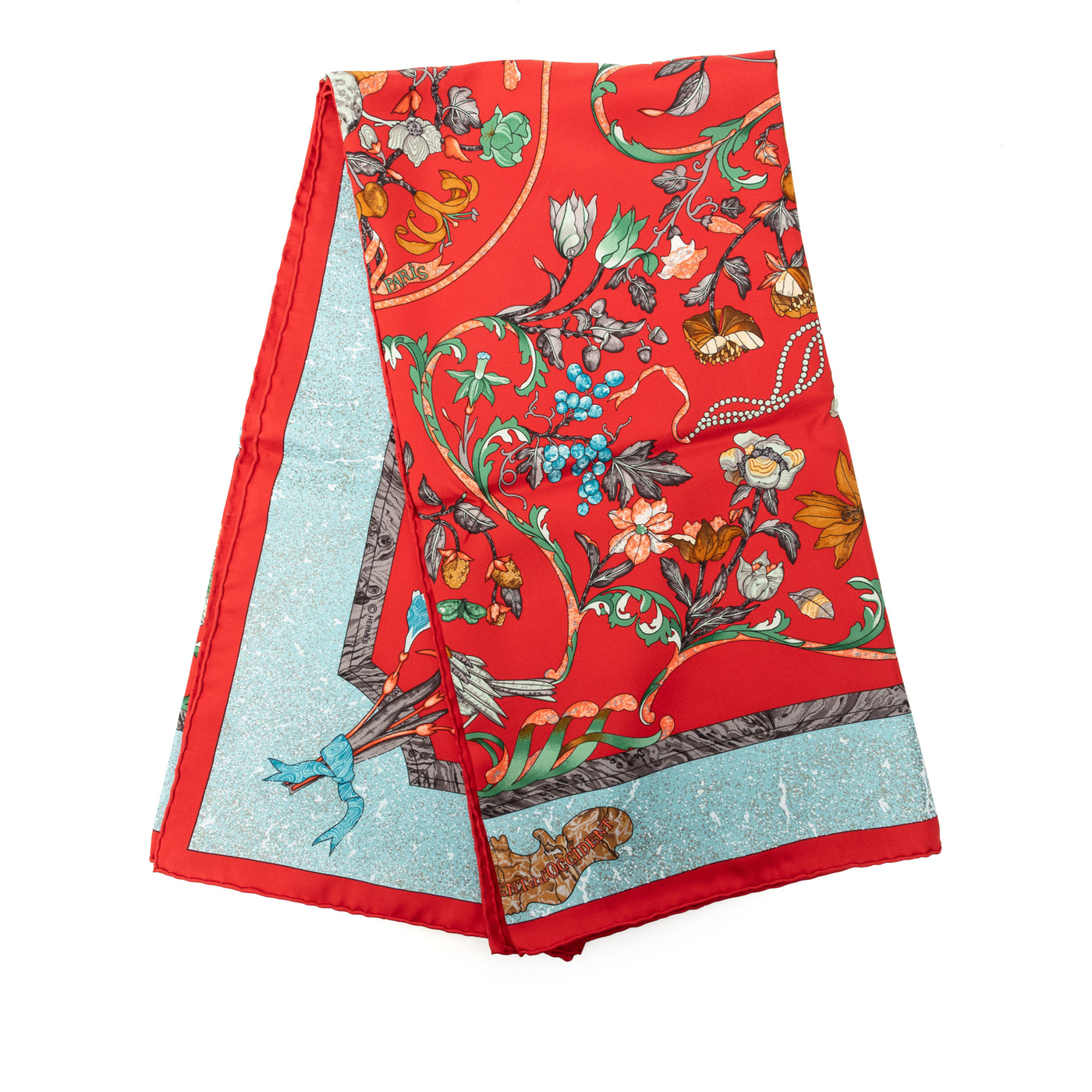 Pierres D Orient Et D Occident Silk Scarf - Image 1