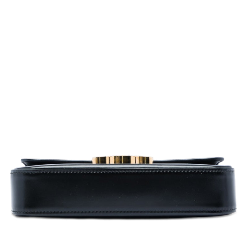 Shiny Calfskin Claude Chain Shoulder Bag - Image 3