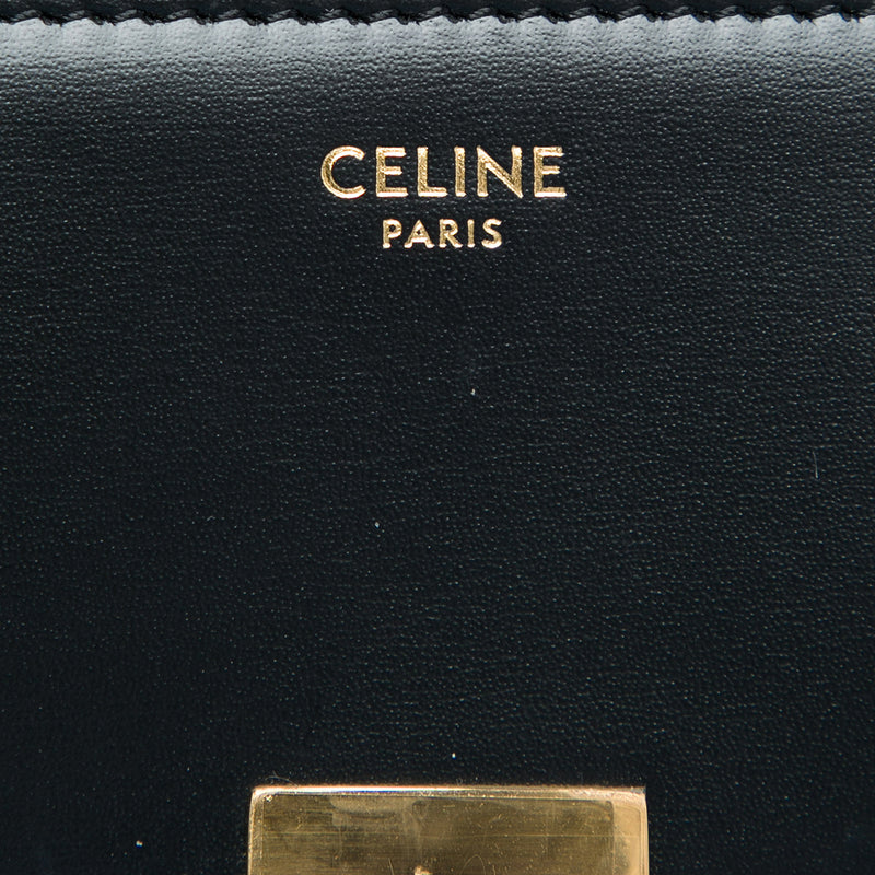 Shiny Calfskin Claude Chain Shoulder Bag - Image 5