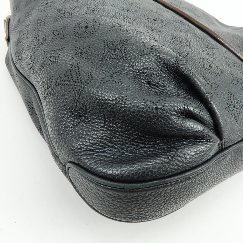 Louis Vuitton Selene Mahina Leather Black Bag