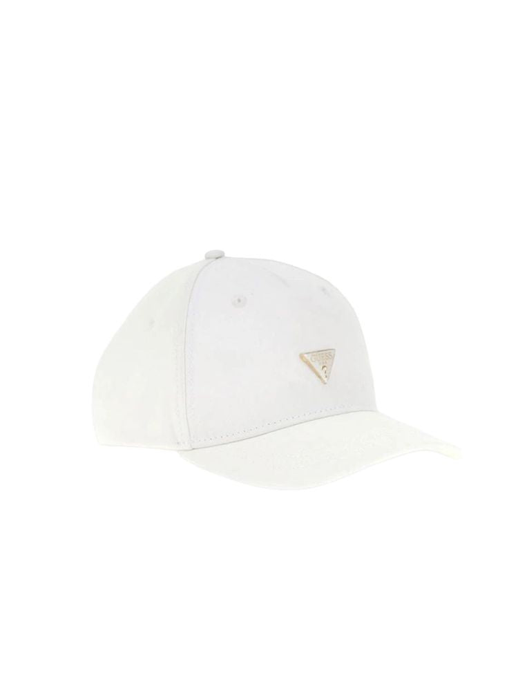 Guess Aw5608 Baseball Cap — White Cotton Caps