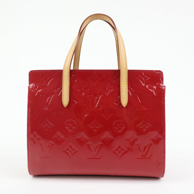Louis Vuitton Catalina Monogram Vernis Red Patent_leather Bag