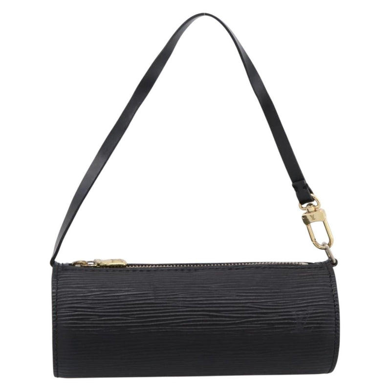 Louis Vuitton Soufflot Pochette Epi Leather Black Bag