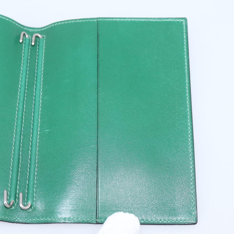 Hermes Simple Agenda Cover Leather Black Bag