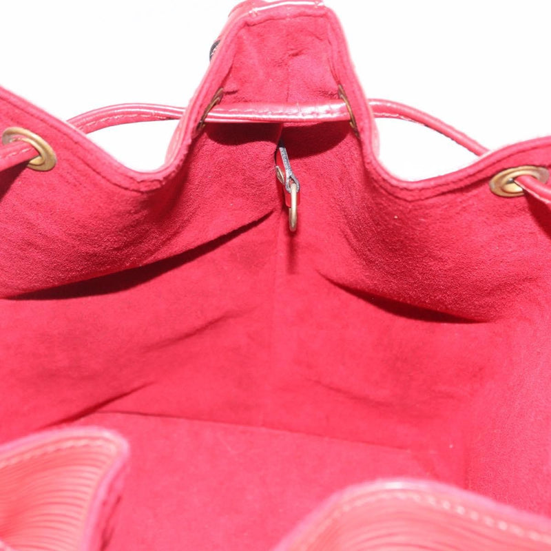 Louis Vuitton Petit Noe Nm Epi Leather Red Bag