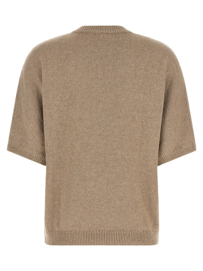 Beige Cashmere Cardigan